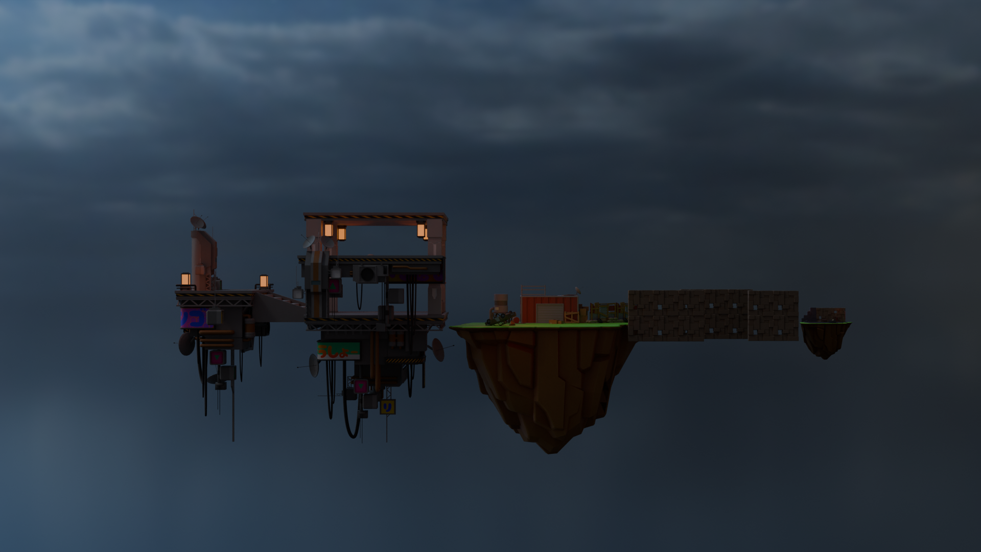 Left-Hand-side view of Environment Left-Hand-side view of Environment